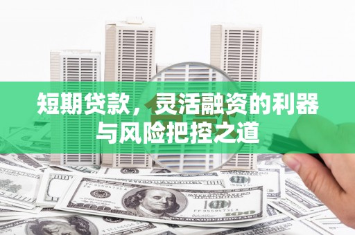 湘东短期贷款，灵活融资的利器与风险把控之道