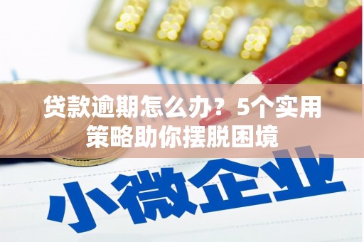 昭阳贷款逾期怎么办？5个实用策略助你摆脱困境
