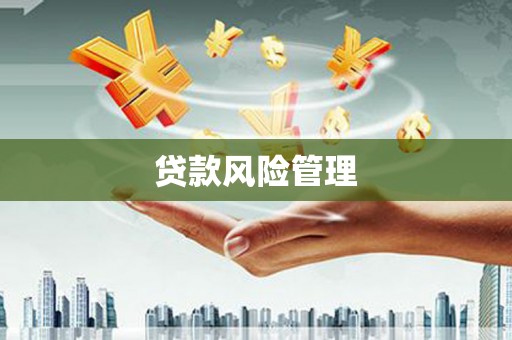 汕尾贷款风险管理