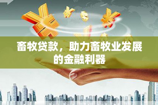 永春畜牧贷款，助力畜牧业发展的金融利器