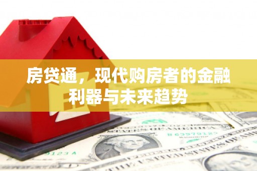 贞丰房贷通，现代购房者的金融利器与未来趋势