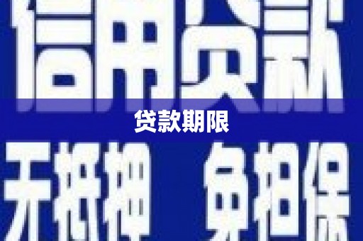 芮城贷款期限