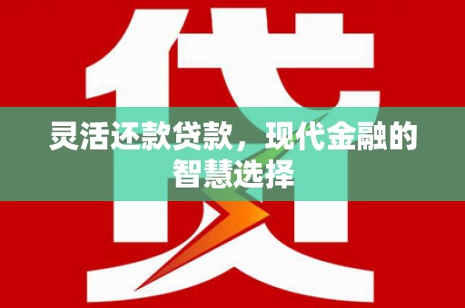 北仑灵活还款贷款，现代金融的智慧选择