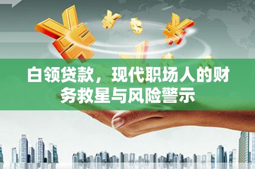 田家庵白领贷款，现代职场人的财务救星与风险警示