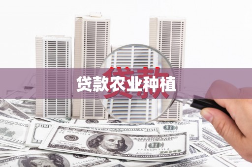 保税港区贷款农业种植