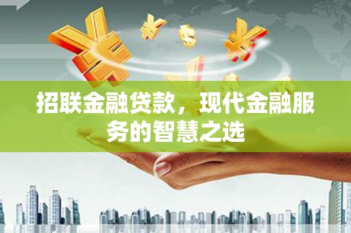 阜沙招联金融贷款，现代金融服务的智慧之选
