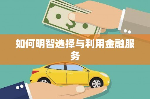 禄丰如何明智选择与利用金融服务