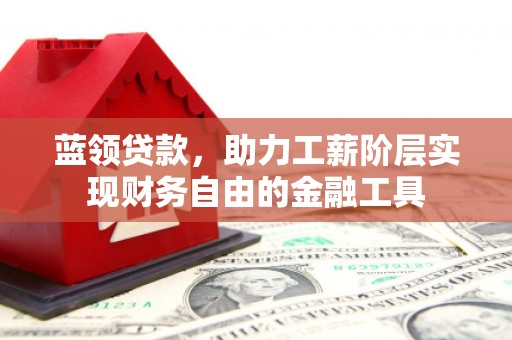 小港蓝领贷款，助力工薪阶层实现财务自由的金融工具