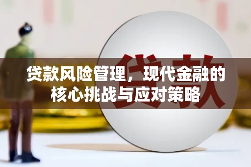 梁河贷款风险管理，现代金融的核心挑战与应对策略