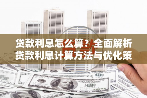 安定贷款利息怎么算？全面解析贷款利息计算方法与优化策略